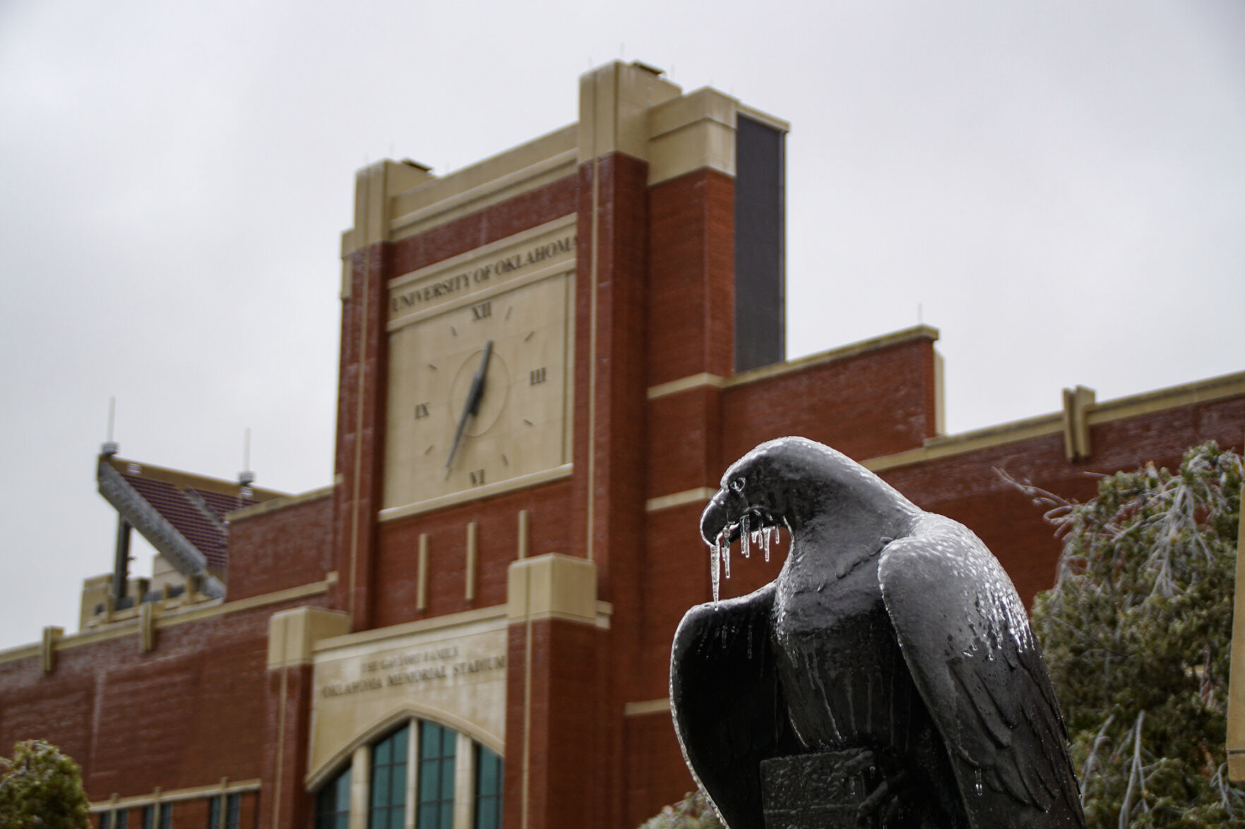 Eagle statue